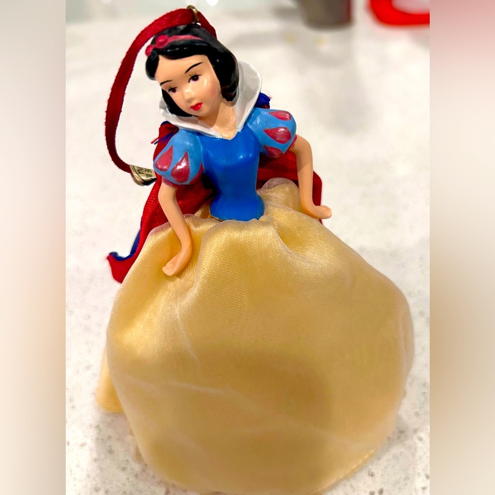 Vintage 90’s Collectible Snow White Disney Ornament. Sold at the Disney Store
